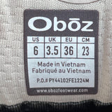 Oboz Women’s Feather Gray Ortholite Eco GTX Katabatic LT Hiking Shoes Size 6