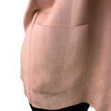 Charter Club Womens Pink Open-Front Blazer Large Lightweight Pockets