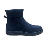 Athlefit Women’s Black Sock-Style Stretchy Collar Slip-On Ankle Boots Size 8