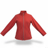 Tommy Bahama Womens Coral Full Zip Jacket Zip Front Casual Wear Size L