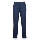 Banana Republic Womens Blue Cotton Blend Pants Sloan Petite Mid Rise Size OOP