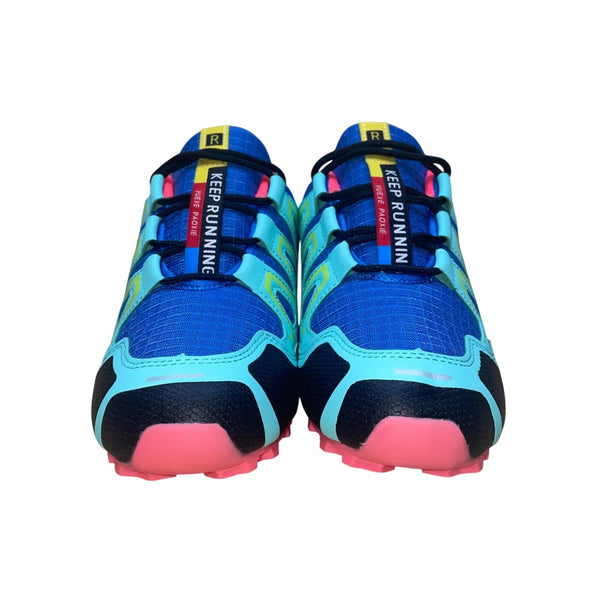 Keep Running Men’s Blue Speed 3 Athletic Hiking Shoes Size EU37/US6.5