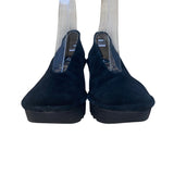 Fly London Women’s Black Suede Slip-On Design Wedge Platform Shoes Size 39