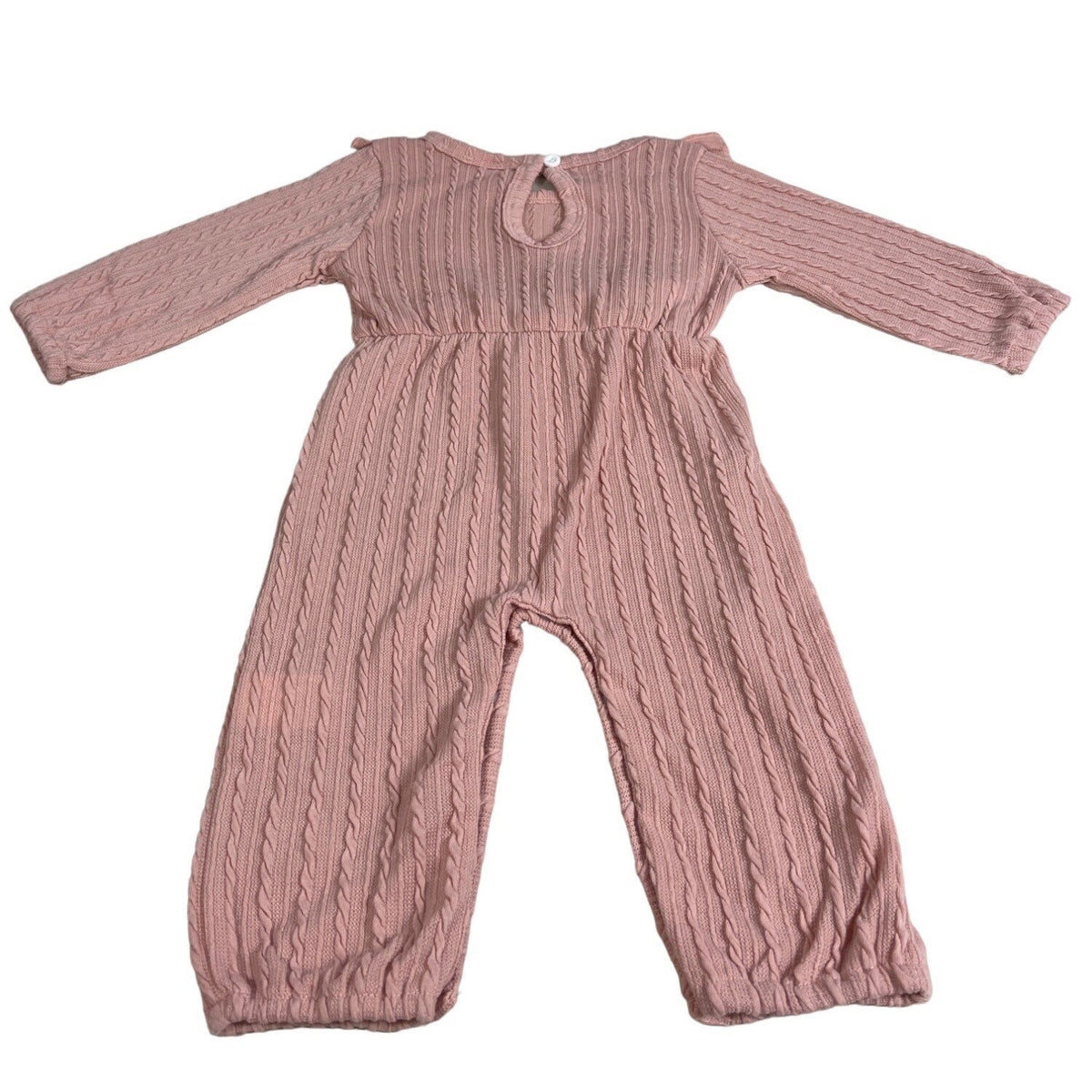 Toddler Girl's Pink Jumpsuit Sz 3-6M