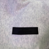 Fear Of God Essentials Mens Light Gray Cotton Pullover Hoodie Streetwear Sz XL