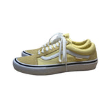 Vans Old Skool Yellow Canvas & Suede Pro Ultracush HD Skateboard Sneakers Size 8