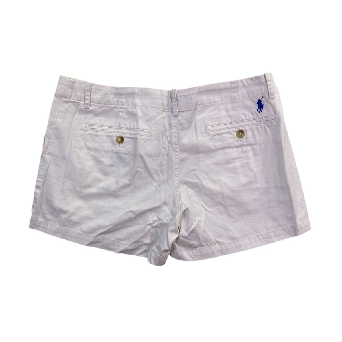 Polo Ralph Lauren White Shorts Womens Summer Casual Lightweight Design Size 6