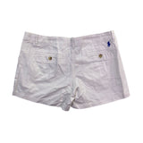 Polo Ralph Lauren White Shorts Womens Summer Casual Lightweight Design Size 6