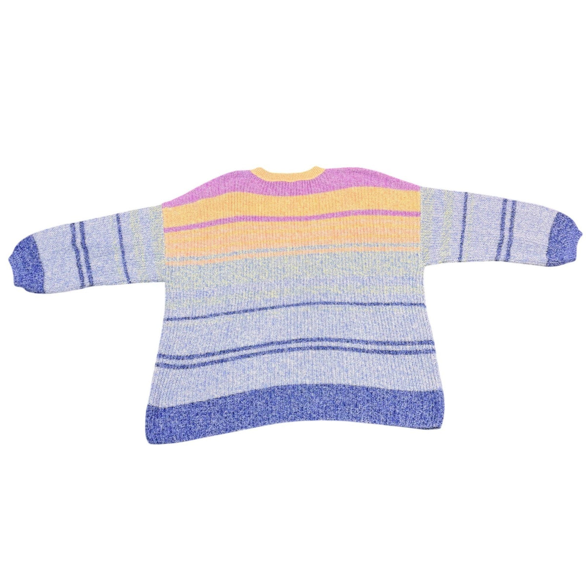 Soft Surroundings Womens Sweater Pastel Striped Knit Relaxed Size 3X