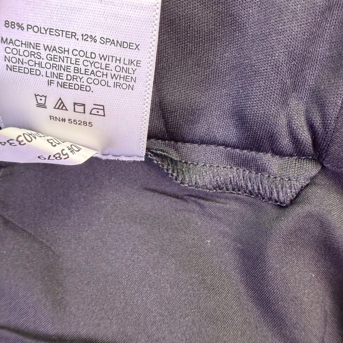 Express Womens Black Polyester Blend Editor Dress Pants Size 14R