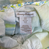 Tommy Bahama Girls Plaid Ruffle Sundress W/ Bloomers Blue Green Yellow Sz 6