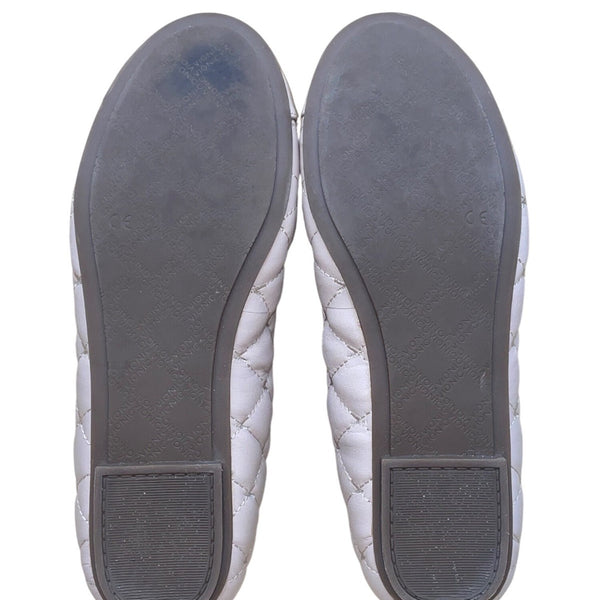Women’s Pink Quilted Orthotic Support Desiree Ballet Flats US 7.5
