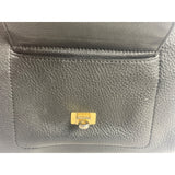 Milly Women's Black Leather Isabella Tote Bag Sz M