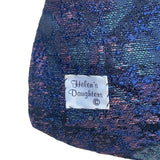 Helens Daughters Women’s Blue Tapestry Tassel & Button Accents Crossbody Bag