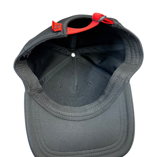 Peloton Mens Black Adjustable Baseball Style Logo Cap