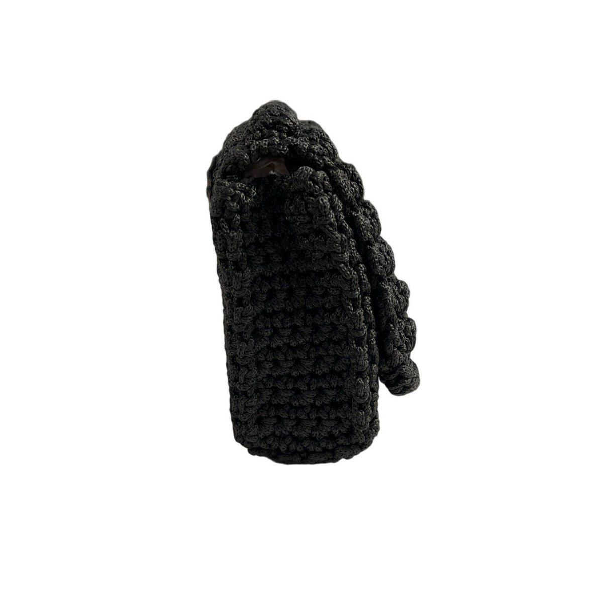 Faz De Conta By Mari Women's Grey Crocheted Clutch Sz M - New
