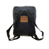 Levis Women’s Blue Denim With Suzan Briganti Inner Print Lining Backpack Sz M