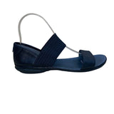 Camper Girls Black Leather Elastic Strap Sandals Size 38