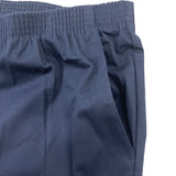 Alfred Dunner Womens Elastic Waist Navy Pull-On Pants Size 18W - New