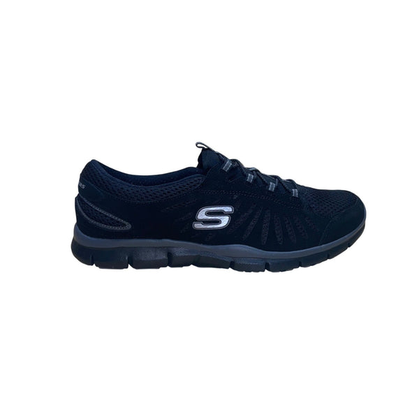 Skechers Women’s Black Flex Slip-On Big-Idea Athletic Shoes Size 7