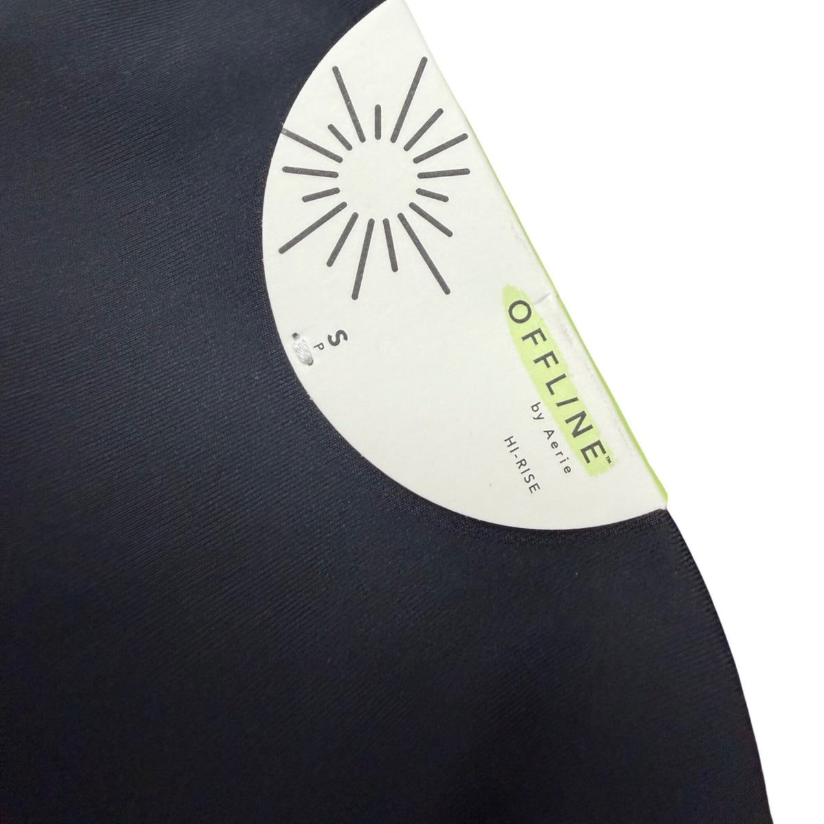 Offline Aerie Womens Black High-Rise Leggings Size S
