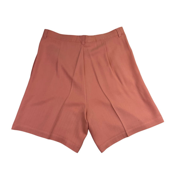 Tommy Bahama Womens Coral  Shorts Lightweight High Waist Design Size 14