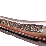 Anne Klein Womens Silver Tone Bangle Bracelet Twisted Knot Cuff Design 