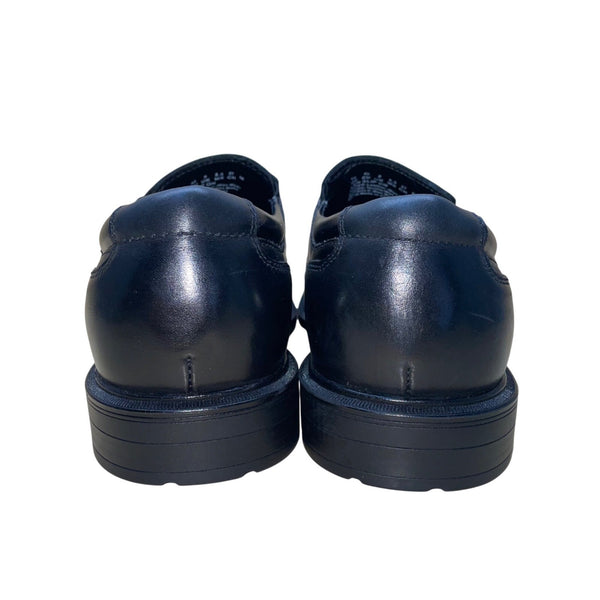 Kenneth Cole Men’s Black Leather Comfortable Slip-On Dress Shoes Size 10