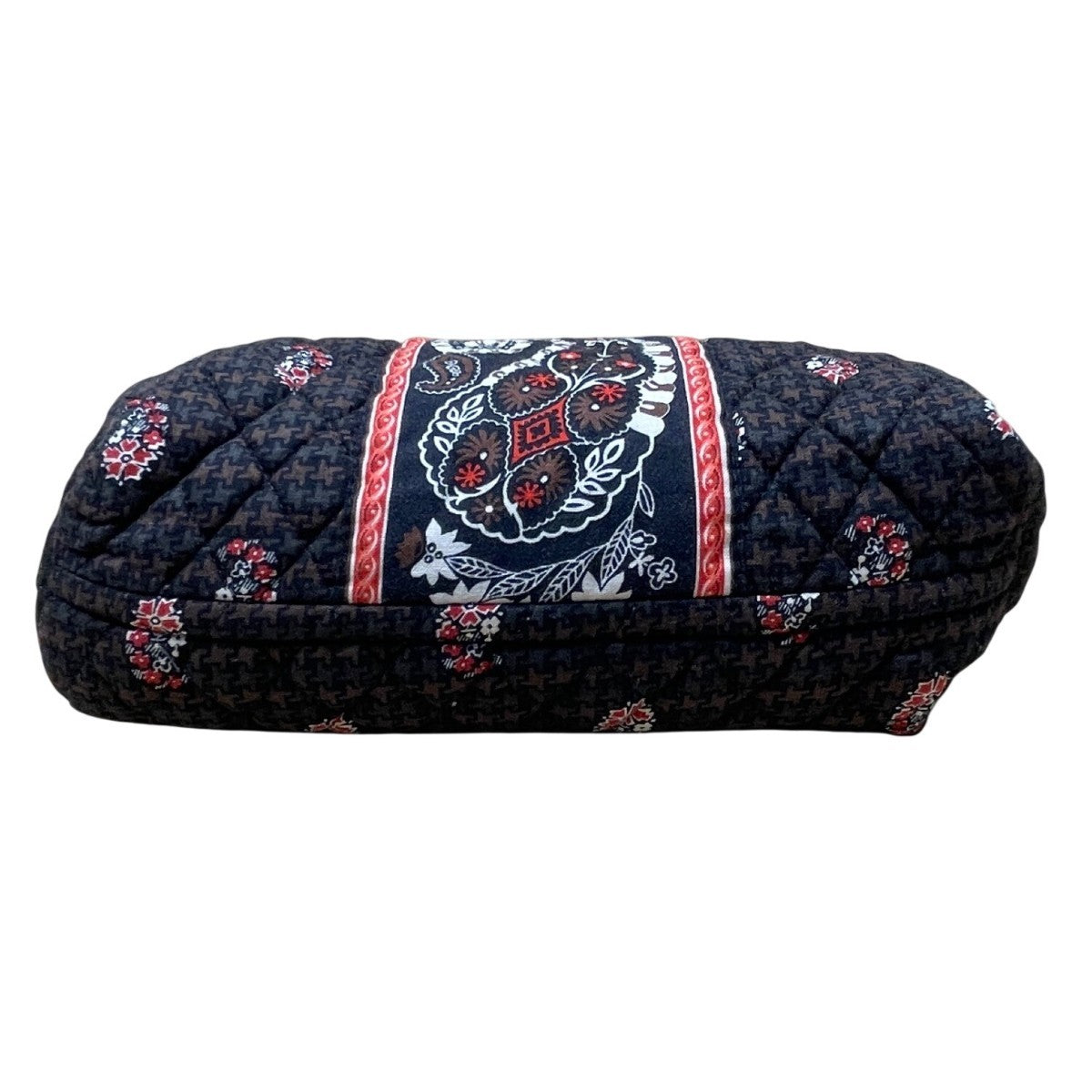 Vera Bradley Women’s Brown Quilted Paisley Fabric Carry-On Travel Duffel Bag