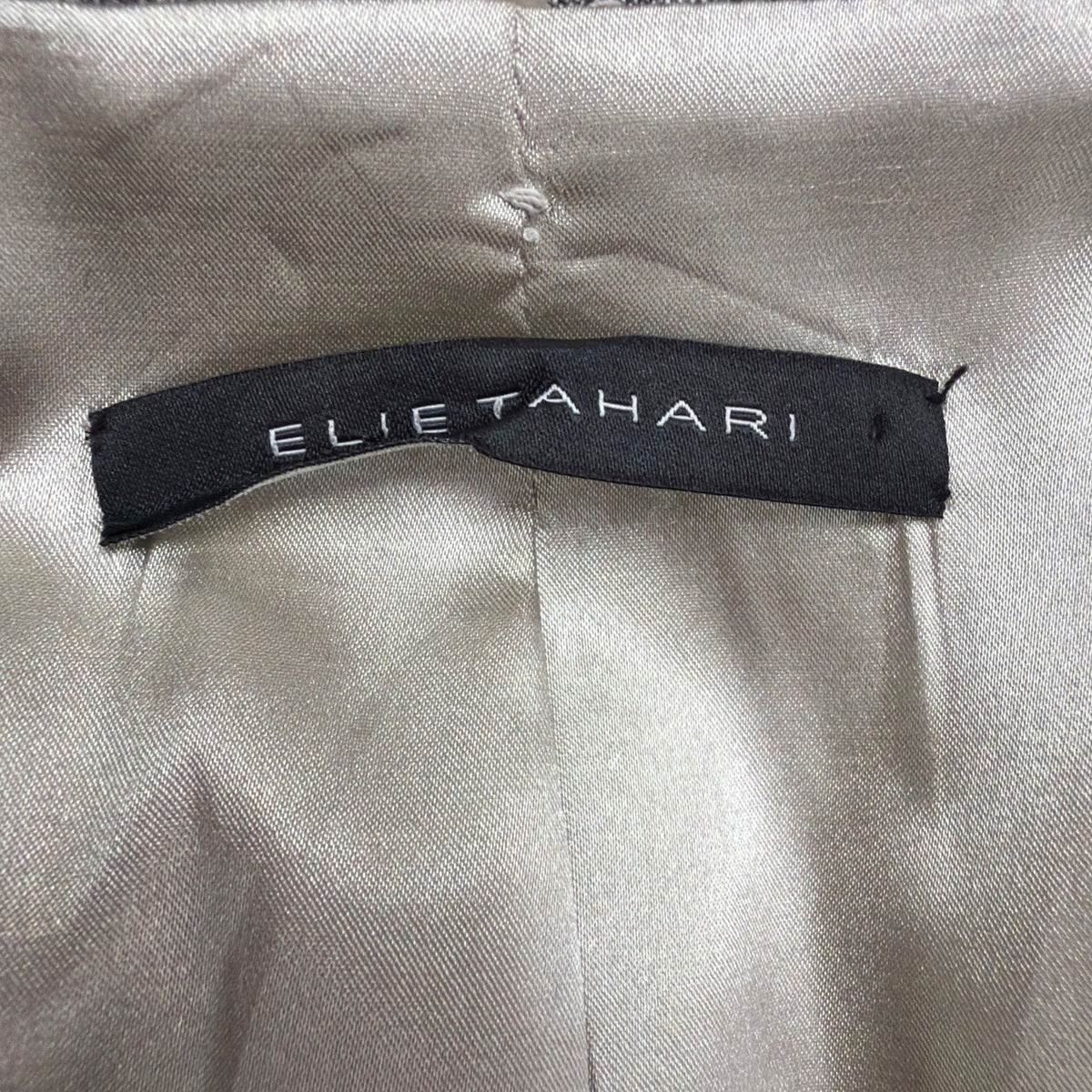 Elie Tahari Womens Gray Blazer & Pants Suit  Stretch Elevated Look Size 2