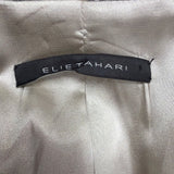 Elie Tahari Womens Gray Blazer & Pants Suit  Stretch Elevated Look Size 2