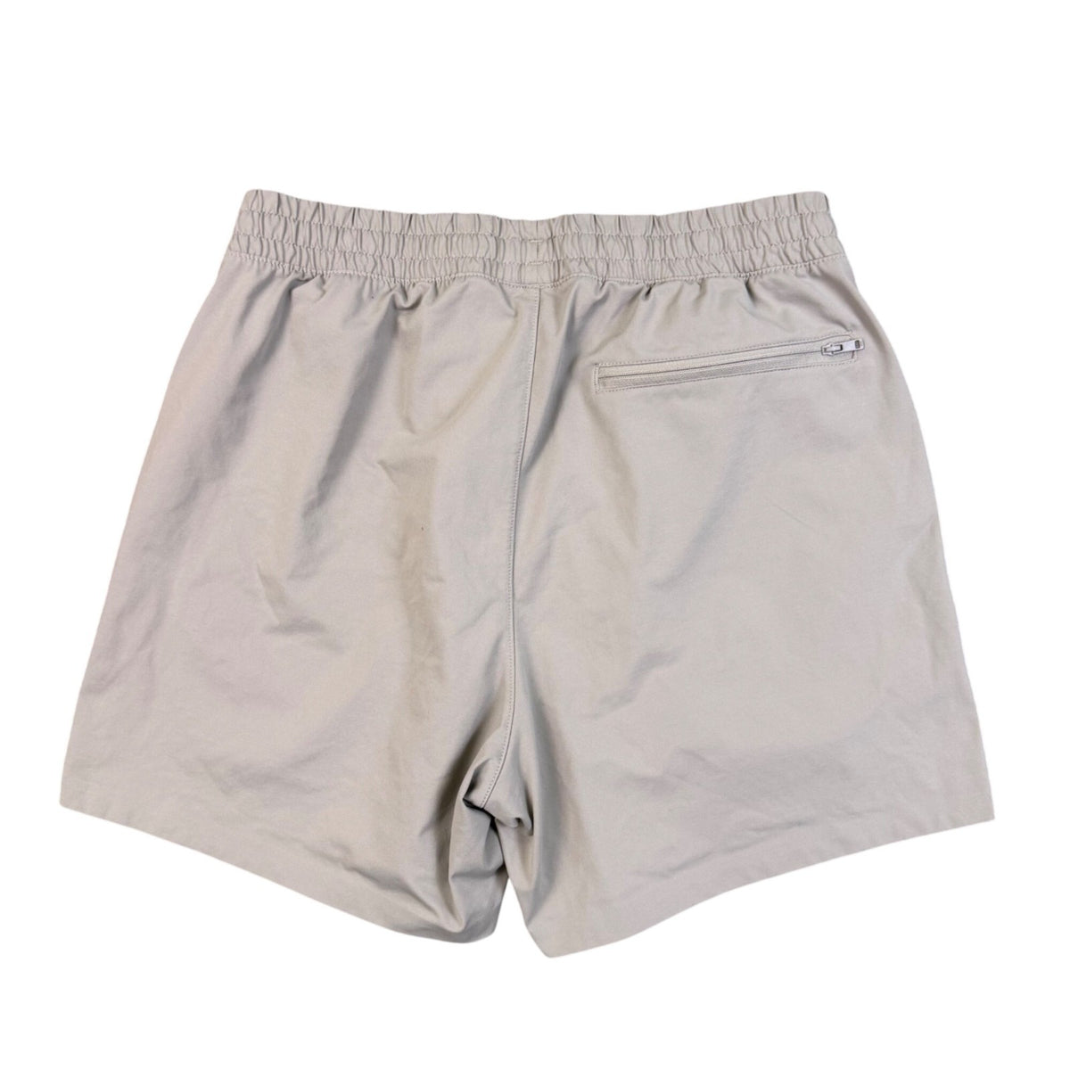 Uniqlo Mens Beige Elastic Waist Shorts Lightweight Casual Activewear Size M