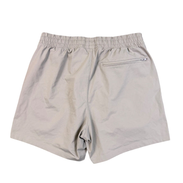 Uniqlo Mens Beige Elastic Waist Shorts Lightweight Casual Activewear Size M