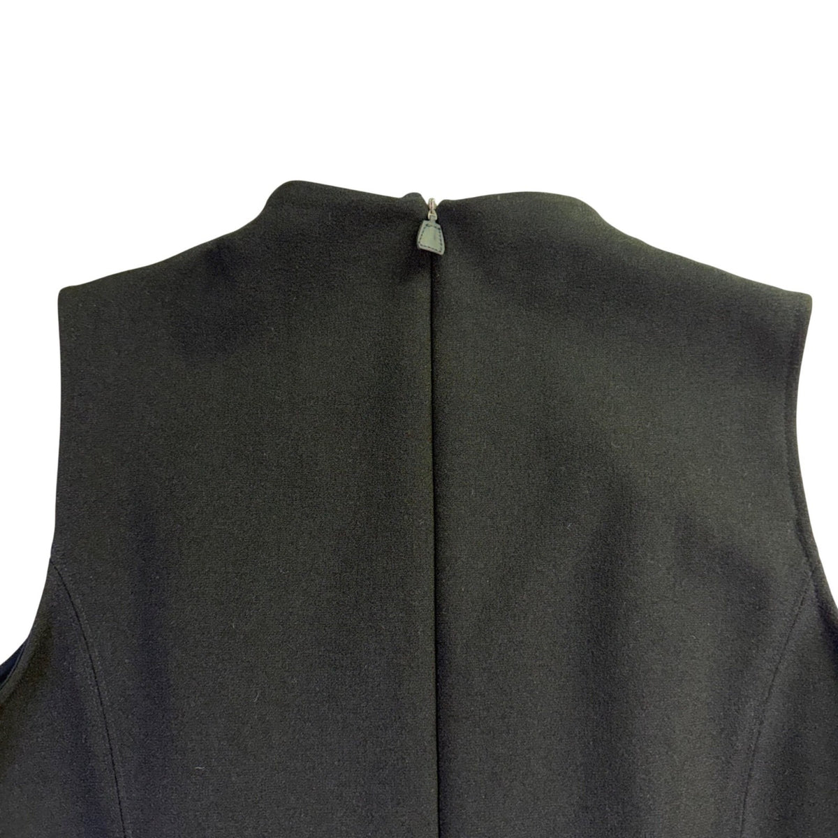 Massimo Dutti Women’s Black Sleeveless Midi Sheath Dress Size M