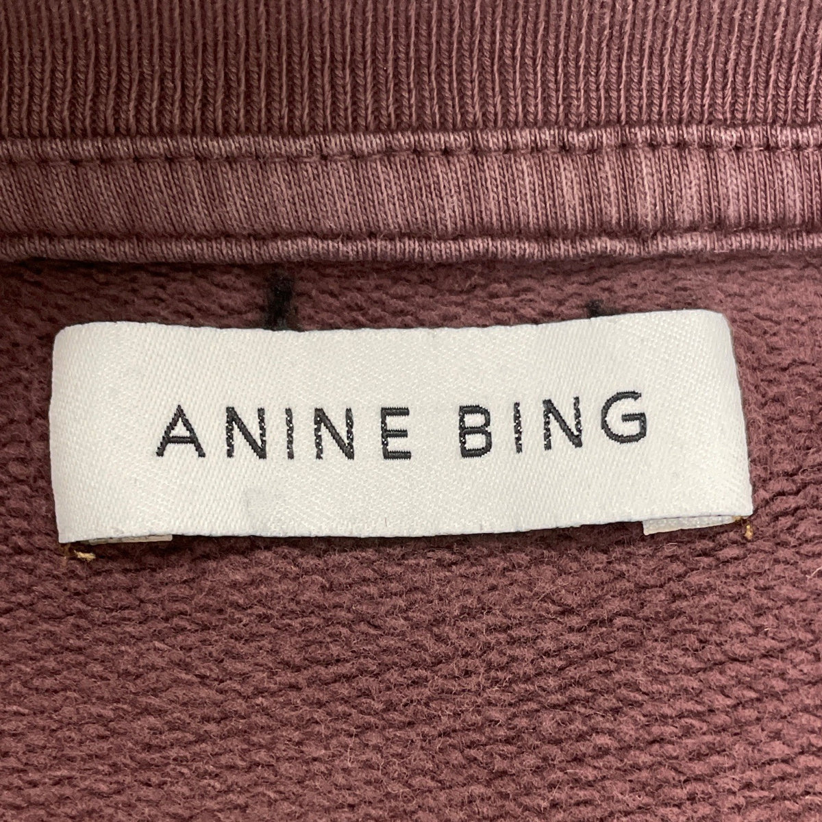 Anine Bing Womens Pink Ombre Sweatshirt Graphic Casual Crewneck Sz M