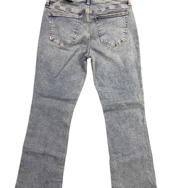 Gap Womens Light Wash Denim Baby Bootcut Jeans With Stretch Universal Fit 12/31S