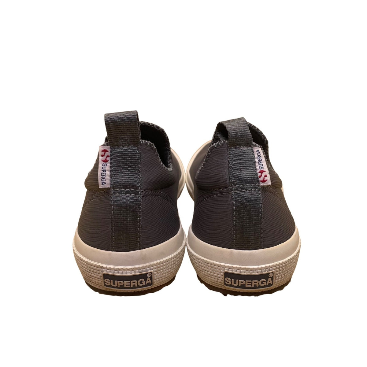 Superga Women’s Gray Canvas Comfortable Slip-On Casual Sneakers Size EU37/US7