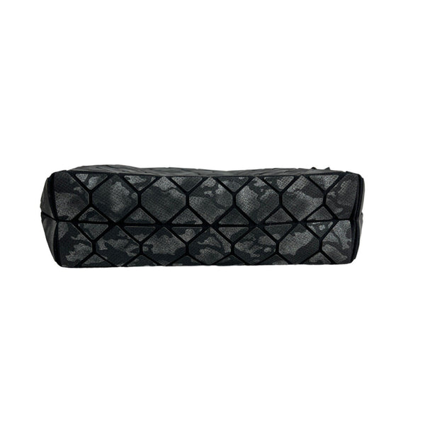 Patrizia Luca Women's Black Geo Tile & Chain Strap Shoulder Crossbody Bag Sz S