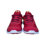 Under Armour Men’s Red Mesh Micro G Velocity RN Running Shoes Size 10
