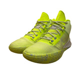 Nike Men’s Green Volt & Gray Mid-Top Basketball Performance Shoes Size 10