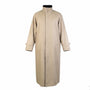 London Fog Women Beige Trench Coat With Button Embellishment Size 10 Petite