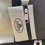 Everest Unisex Green & Black Canvas With Bottom Pocket Insulation Tote Bag