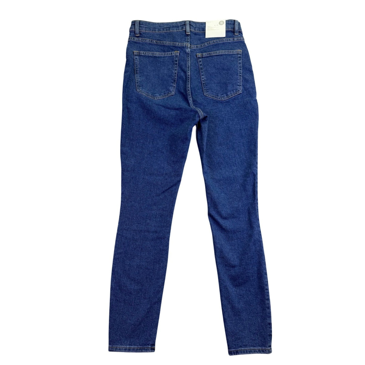 H&M Womens Cotton Stretch High-Waist Skinny Jeans Full-Length Size 10 / EUR 42