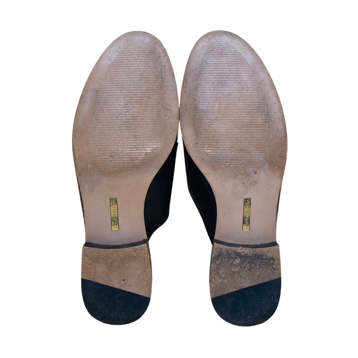 Louise Et Cie Women’s Black Leather Loafers Slip-On Lo-Dugan Mule Size 6M