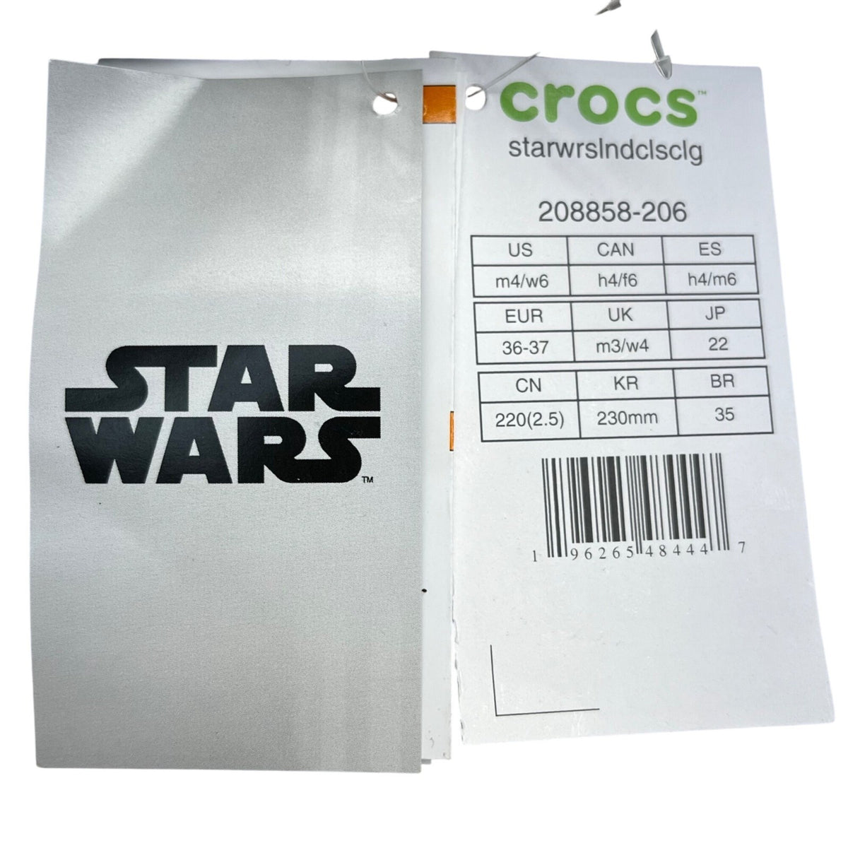 Crocs x Star Wars Brown Chewbacca Jibbitz Fuzzy Lined Clogs Size W6/M4 - New