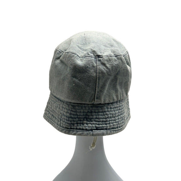Unisex Blue Washed Denim Bucket Hat Sz 60cm