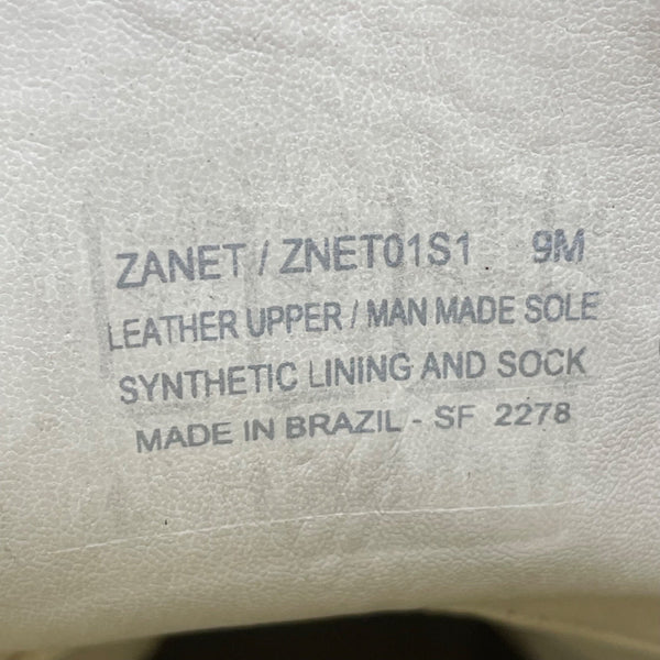 Steve Madden Women’s Beige Leather Lace-Up Zanet Combat Ankle Boots Size 9M