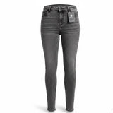Gingtto Mens Gray Stretch Denim Skinny Fit Jeans Stylish Waist Size 32