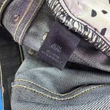 White House Black Market Womens Black Cotton Blend Cropped Capri Jeans Size 6