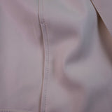 Isaac Mizrahi Live Womens Off-White Faux Leather Cropped Jacket US Size 16